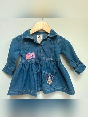 VINTAGE Disney Minnie Mouse Jean Dress